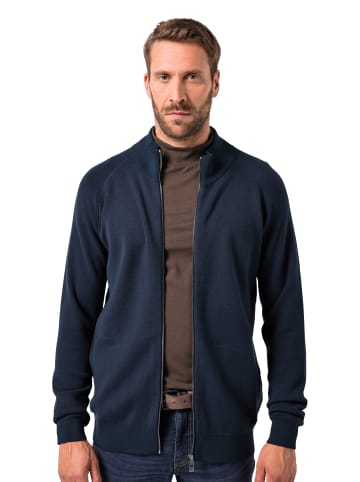 JP1880 Strickjacke in navy blau