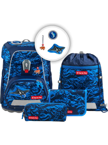 Step by Step FIT Schulranzen-Set Manta Rio 5-tlg. in blau