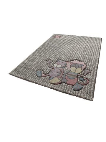 Sigikid Teppich Patchwork Sweety in beige sand rosa