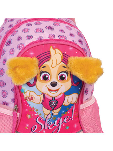 Paw Patrol Rucksack Kindergarten Skye und Everest mit Plüsch Ohren in Rosa