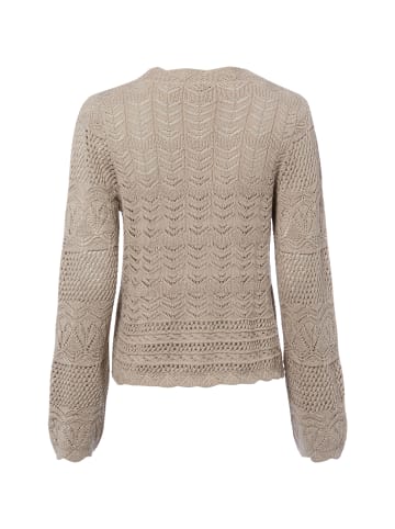 Marie Lund Jacke in taupe - 0006