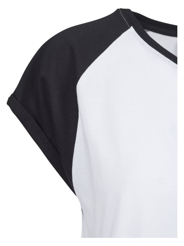 Urban Classics T-Shirt in white/black
