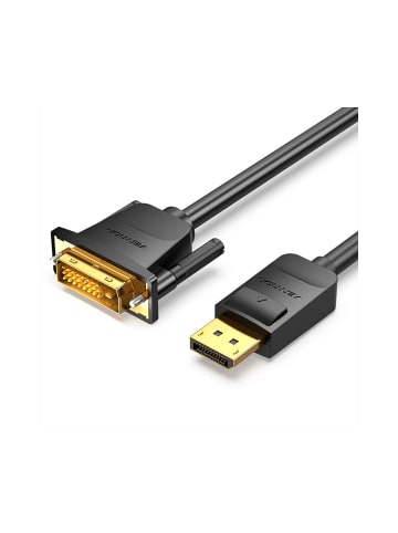 Vention DisplayPort auf DVI (24+1) in Schwarz