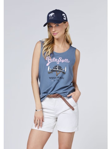 Polo Sylt Top in Blau
