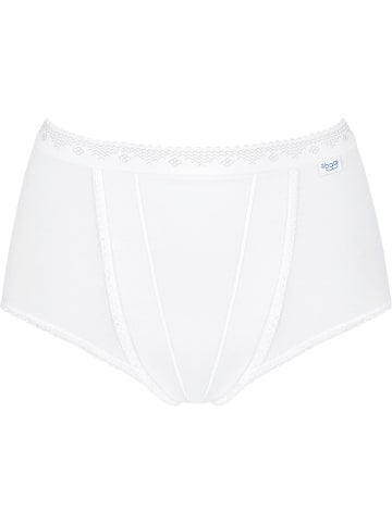 Sloggi Baumwolle Taillenslip Control Maxi in weiß