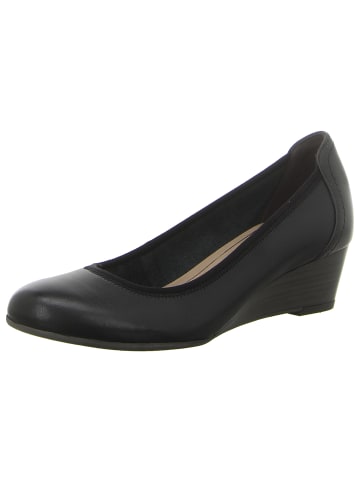 Tamaris Keilpump in schwarz