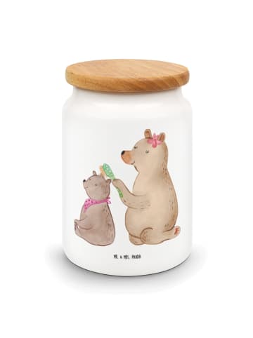 Mr. & Mrs. Panda aufbewahrungsbehälter Bär Kind ohne Spruch in Weiß