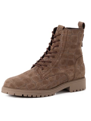 Tamaris Stiefelette in TAUPE STRUCT.