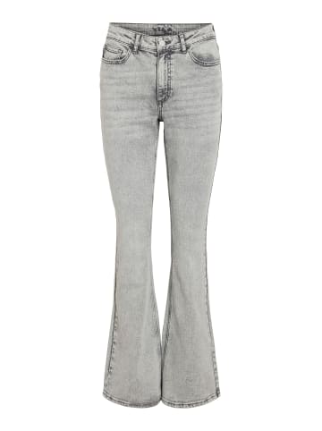 Vila Flared Jeans in Light Grey Denim