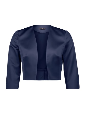 Vera Mont Bolero-Jacke mit Kellerfalten in Night Sky