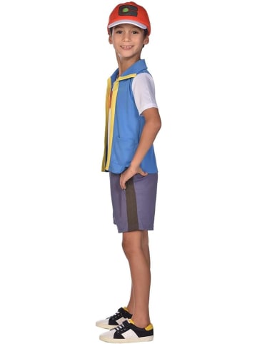 amscan Pokémon Ash Kinder Jungen Karneval Halloween Fasching Kostüm 6-8 Jahre