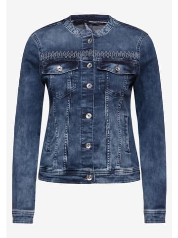 Cecil Jeansjacke in mid blue wash