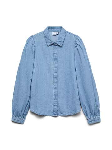 Vero Moda Jeanshemd in Light Blue Denim