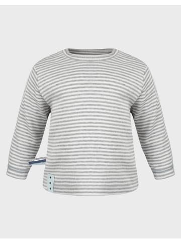 OrganicEra Baby Langarm Shirt in Grey Melange