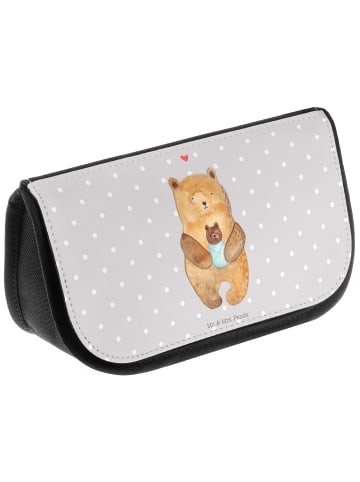 Mr. & Mrs. Panda beauty case Bär Baby ohne Spruch in Grau Pastell