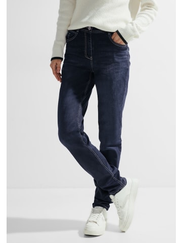 Cecil Slim Fit Jeans in Blau