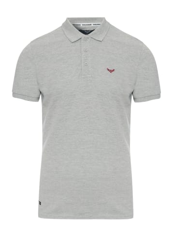 Threadbare Poloshirt in Grey Marl