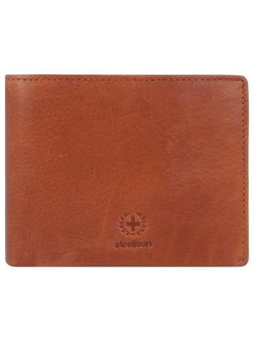 Strellson Blackwall BillFold H7 Geldbörse RFID Leder 12 cm in cognac