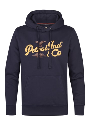 Petrol Industries Hoodie mit Aufdruck Kennewick in Blau