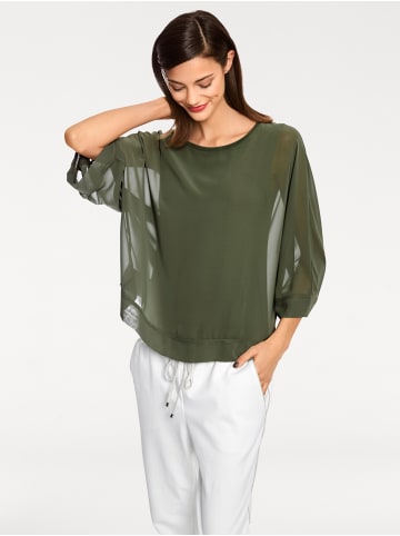 Heine Blusenshirt in oliv