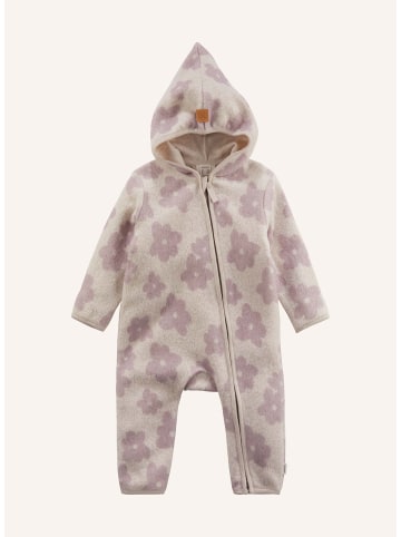 Hessnatur Fleece-Overall in pastell lavendel