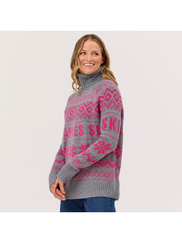 Krimson Klover Strickpullover Simone Sweater in heather grey