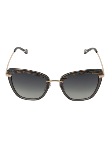 Damen Sonnenbrillen Quadrat Grau