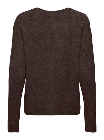 ONLY Strickpullover in Coffee Bean 1