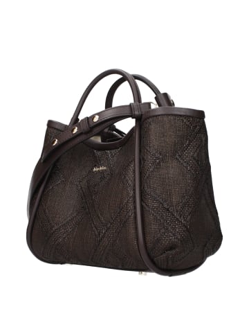 Max Mara Braun Raffia Handtasche