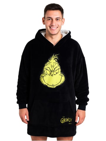 The Grinch Grinch Oversize Cozy Hoodie Übergroße Kuschelpullover in schwarz