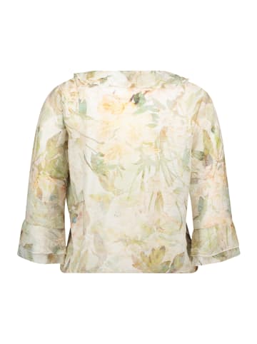 CARTOON Rüschenbluse mit 3/4 Arm in Cream/Apricot