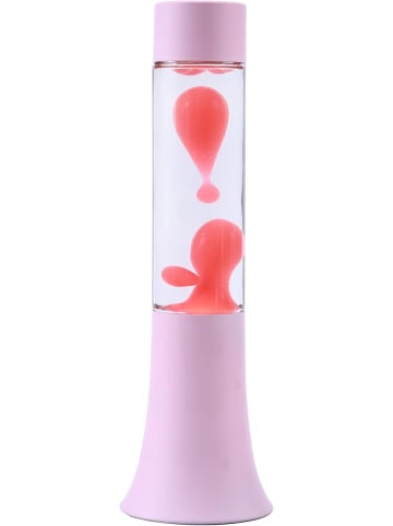 i-Total Lavalampe Magie Einzigartiges für Ihr Zuhause Rosa Pastell Flared