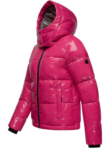 ragwear Winterjacke Roobie in Fuchsia