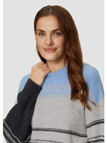 s.Oliver Strickpullover langarm in Blau-grau