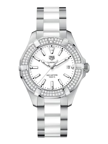 Tag Heuer Uhr silber weiß WAY131F.BA0914