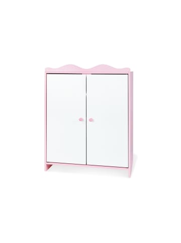 Pinolino 4-tlg. Puppenschrank 'Jasmin“ in rosa