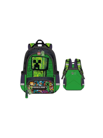 Minecraft Blocky Boom Schulranzen, Tasche 42 cm