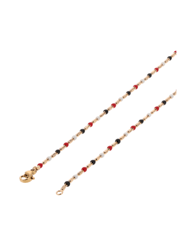 usha FESTIVAL Women Latch Back Earrings in Rose Gold Multicolor