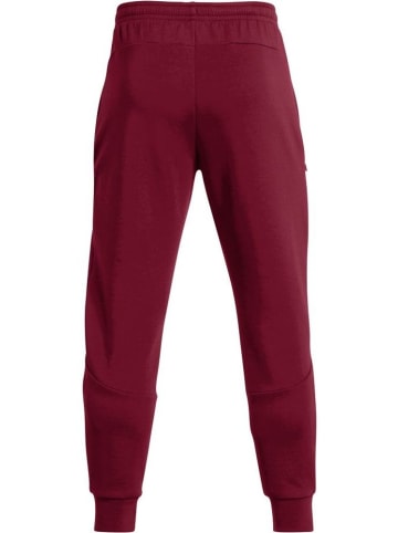 Under Armour Sweat Pant "Ua Unstoppable Flc Jgr Eu" in Rot