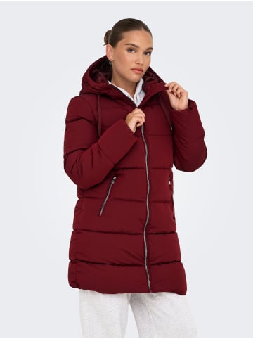 ONLY Steppmantel in Cabernet