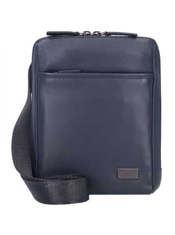 BRIC`s Torino Umhängetasche Leder 16 cm navy