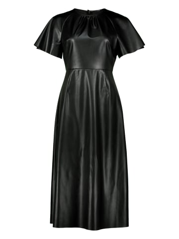 Zero  Midikleid in Lederoptik in Black Beauty