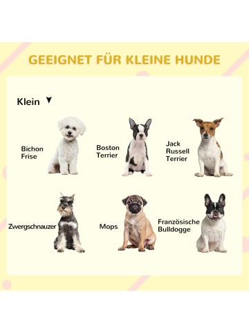 Pawhut Hundehütte 85,5L x 62B x 60H cm