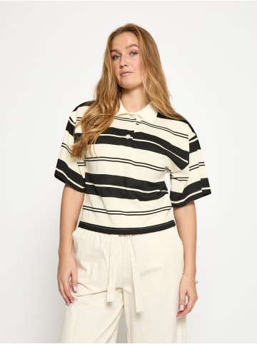 Peppercorn T-Shirt in Fog Sand Stripe