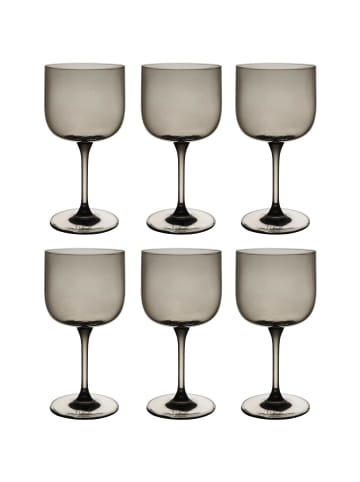 like. by Villeroy & Boch 6er Set Weingläser Like Glass 270 ml in Smoke