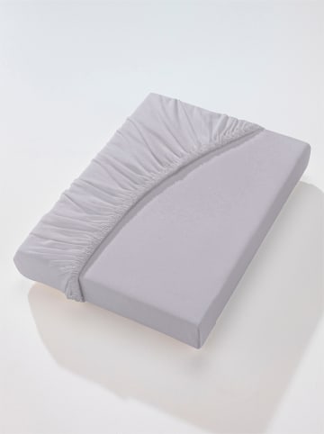 WITT WEIDEN Spannbetttuch in silbergrau