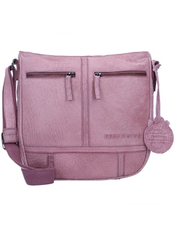 Greenland Nature Femi & Nine Umhängetasche Leder 28 cm in lilac