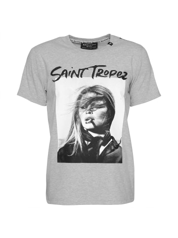 Roberto Geissini St.Tropez T-Shirt Grau Unisex