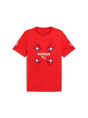 Puma T-Shirt "Sfv FtblCulture Tee" in Rot