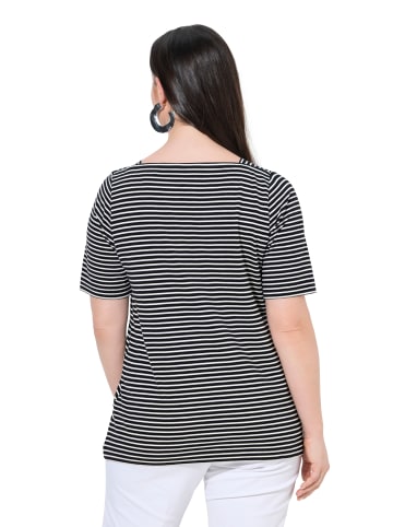 Ulla Popken Shirt in schwarz